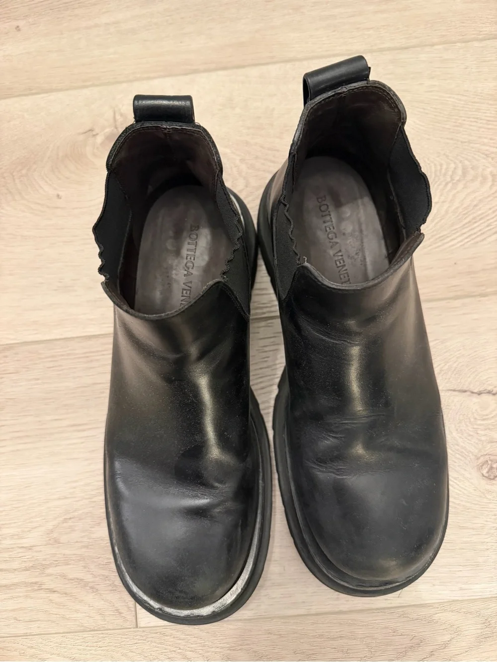 Bottega Veneta Lug Ankle Boots (43 IT, 10 US)